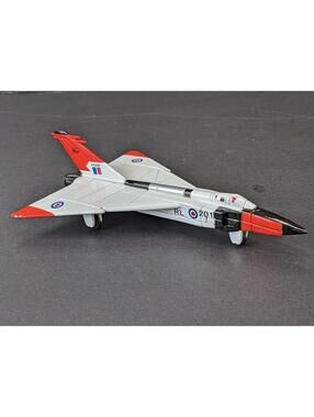 Avro Canada CF-105 Arrow Die-cast Model 6 inch Airplane 1/100 Collectable China
